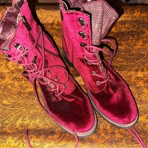 Velvet Army Combat Boot NEW Circus Sam Edelman l